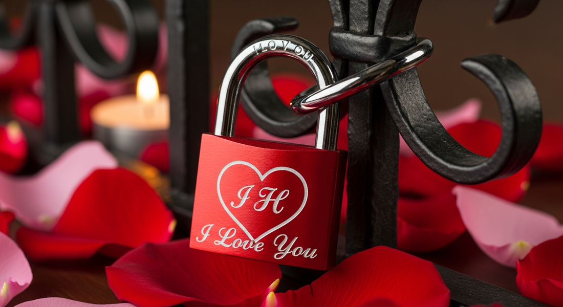 Love Locks as Valentine's Day Gifts