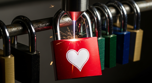 How Love Locks Are Made: The Art of Laser Engraving
