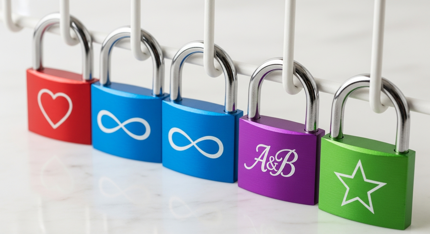 How to Design the Perfect Love Lock: Step-by-Step | MakeLoveLocks